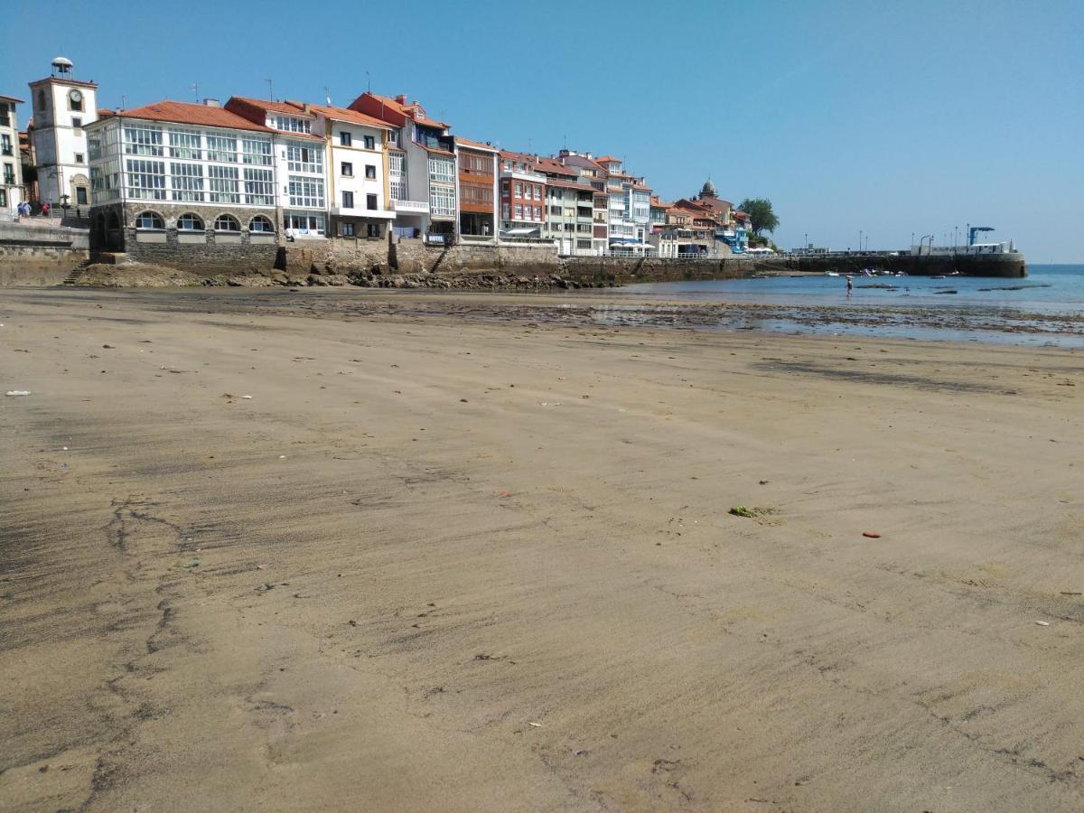 Apartamentos El Reloj Luanco Exteriér fotografie