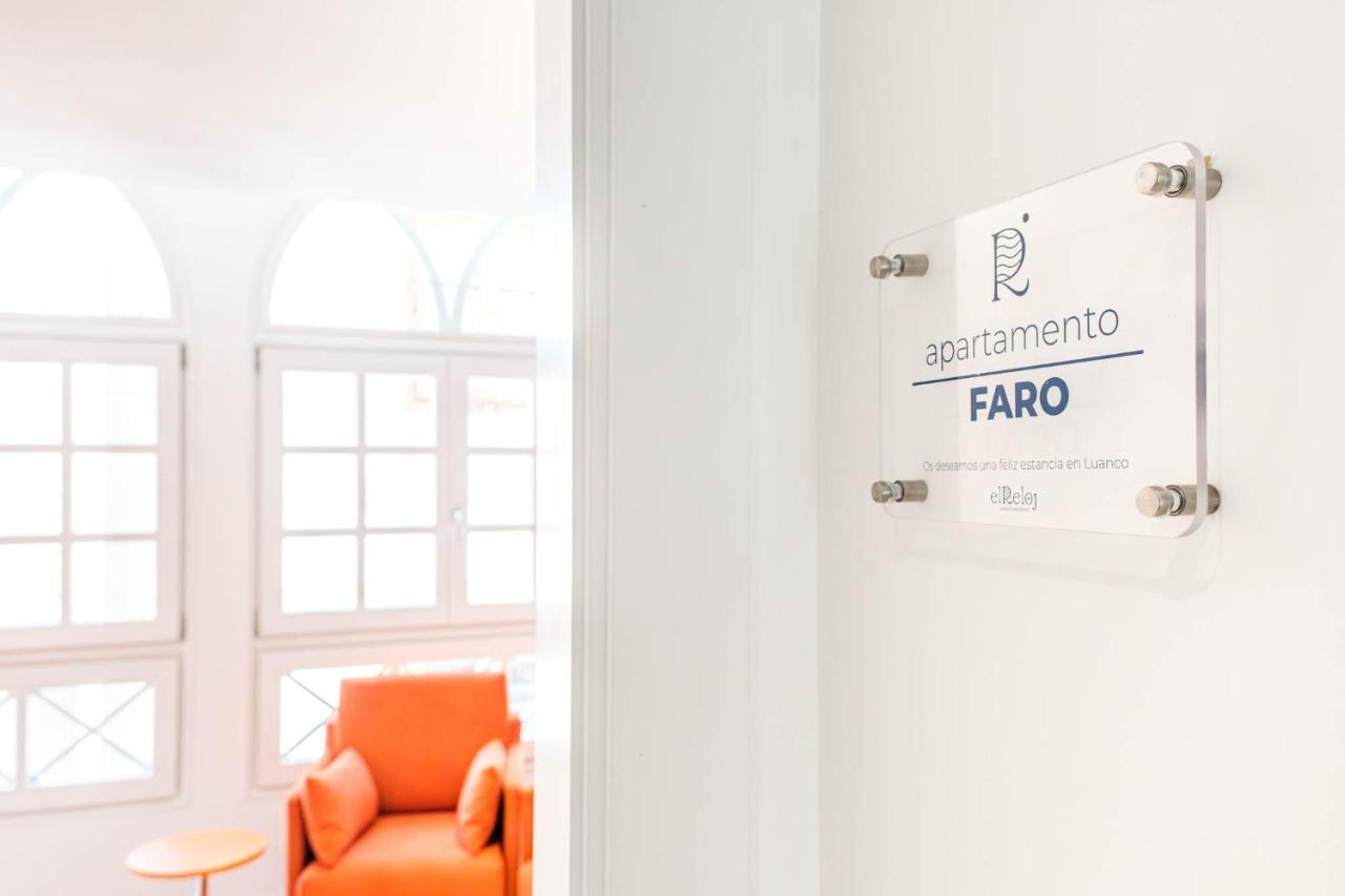 Apartamentos El Reloj Luanco Exteriér fotografie